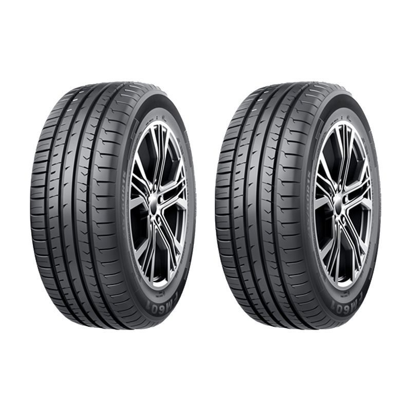 لاستیک خودرو کپاتوس مدل fm601 سایز 15 _60 _205 تولید سال 2024 تعداد 2 حلقه